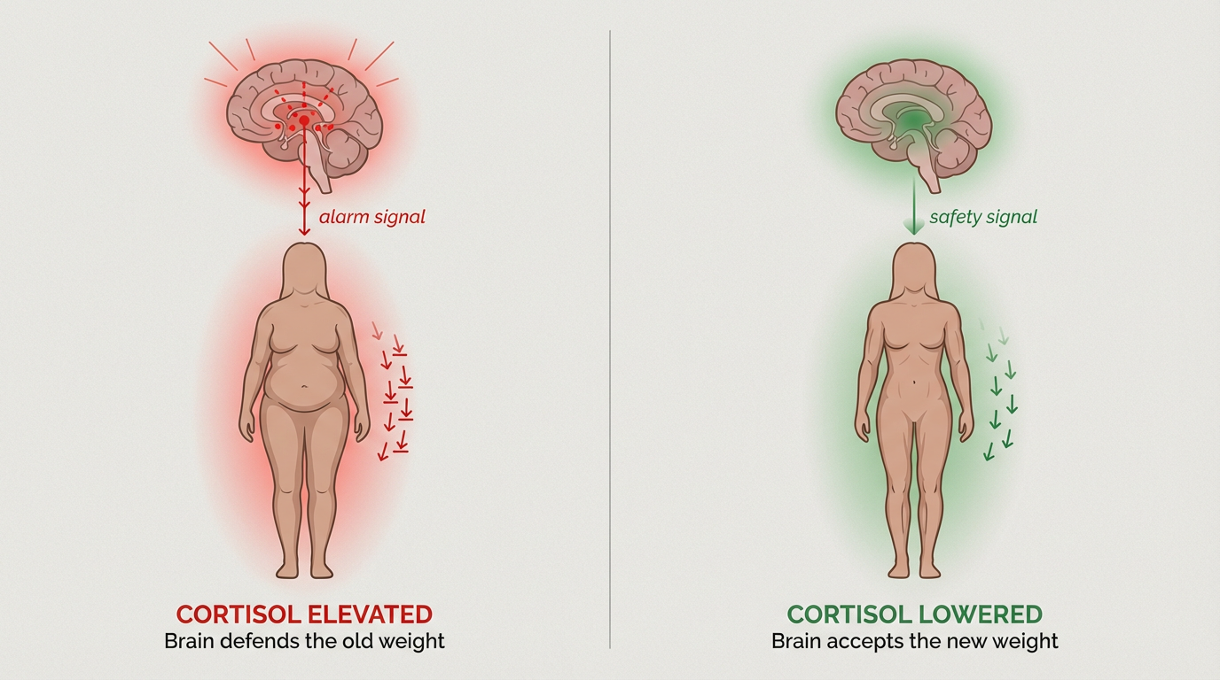 Less cortisol equals more fat lost and more muscle preserved — Georgia State / Emory finding